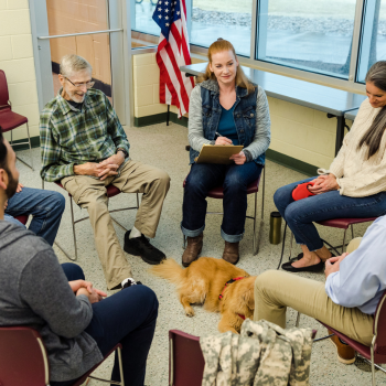 Veteran support group